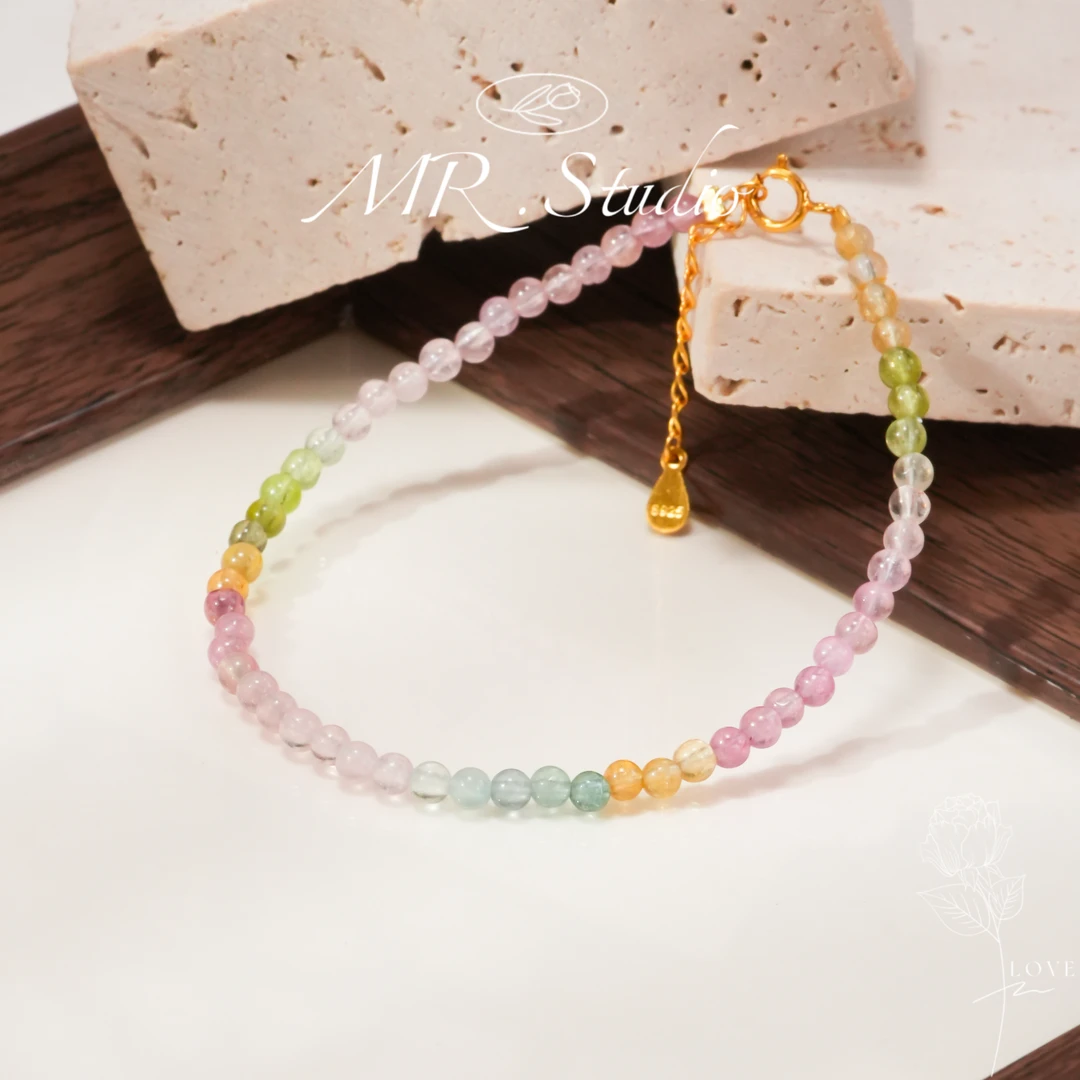 木润【碧玺】天然宝石碧玺手串