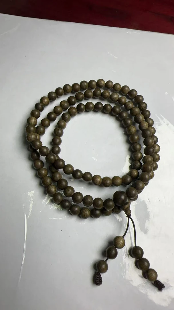 非金属木质项链 多圈念珠男女款满油脂 -卡6+手串704-多样性发货