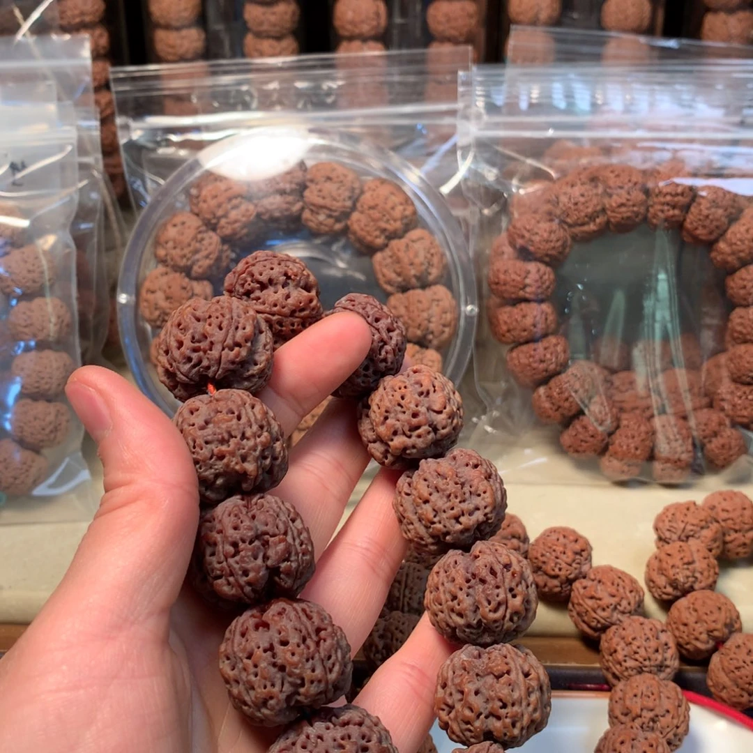 金刚菩提手串里*五瓣金刚菩提瘾黄头25