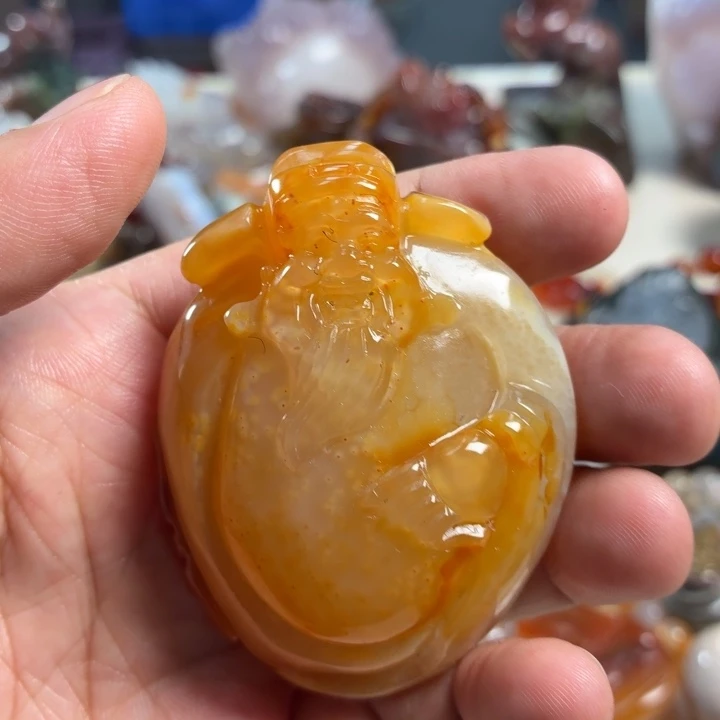 玛瑙/玉髓未镶嵌吊坠(不含链)