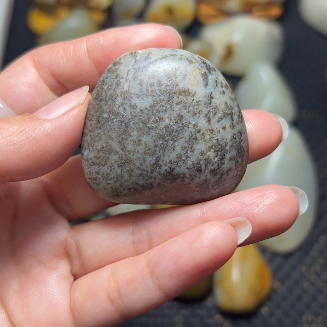 和田玉未镶嵌挂件78