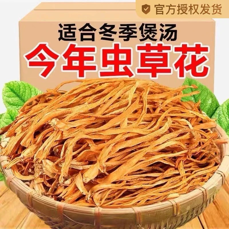 陇南本地深山种植虫草花虫草菜 煲汤炒菜菜