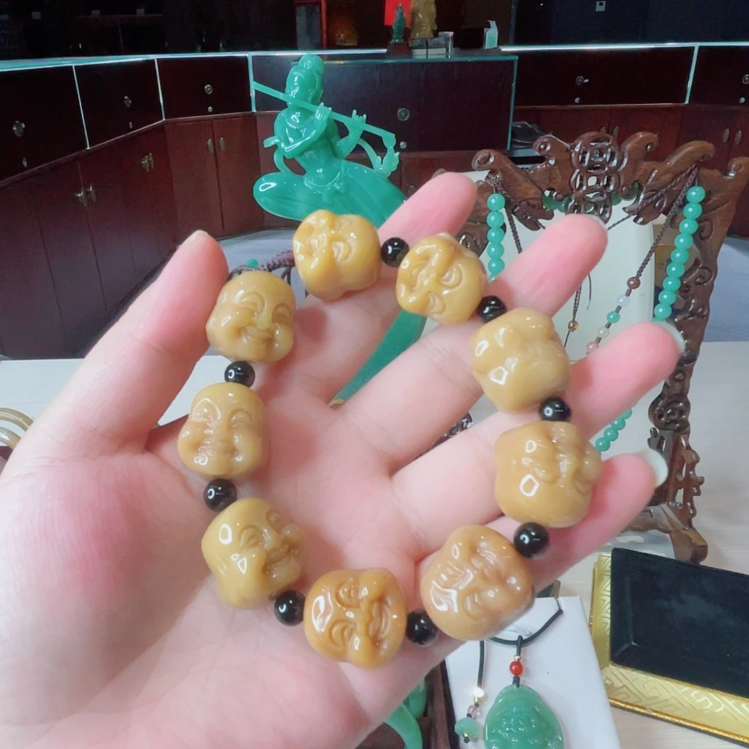 密玉（石英质玉）未镶嵌颈饰