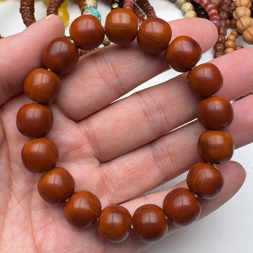 猴头核桃吊坠手串