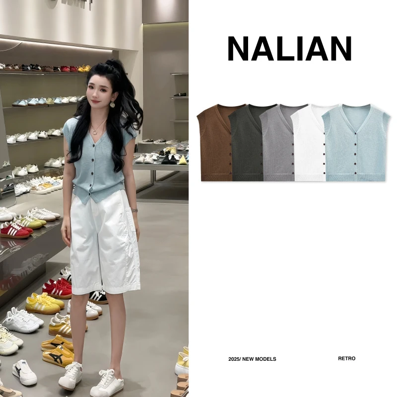 拿恋JGCAC250586#韩版V领小飞袖针织 250586