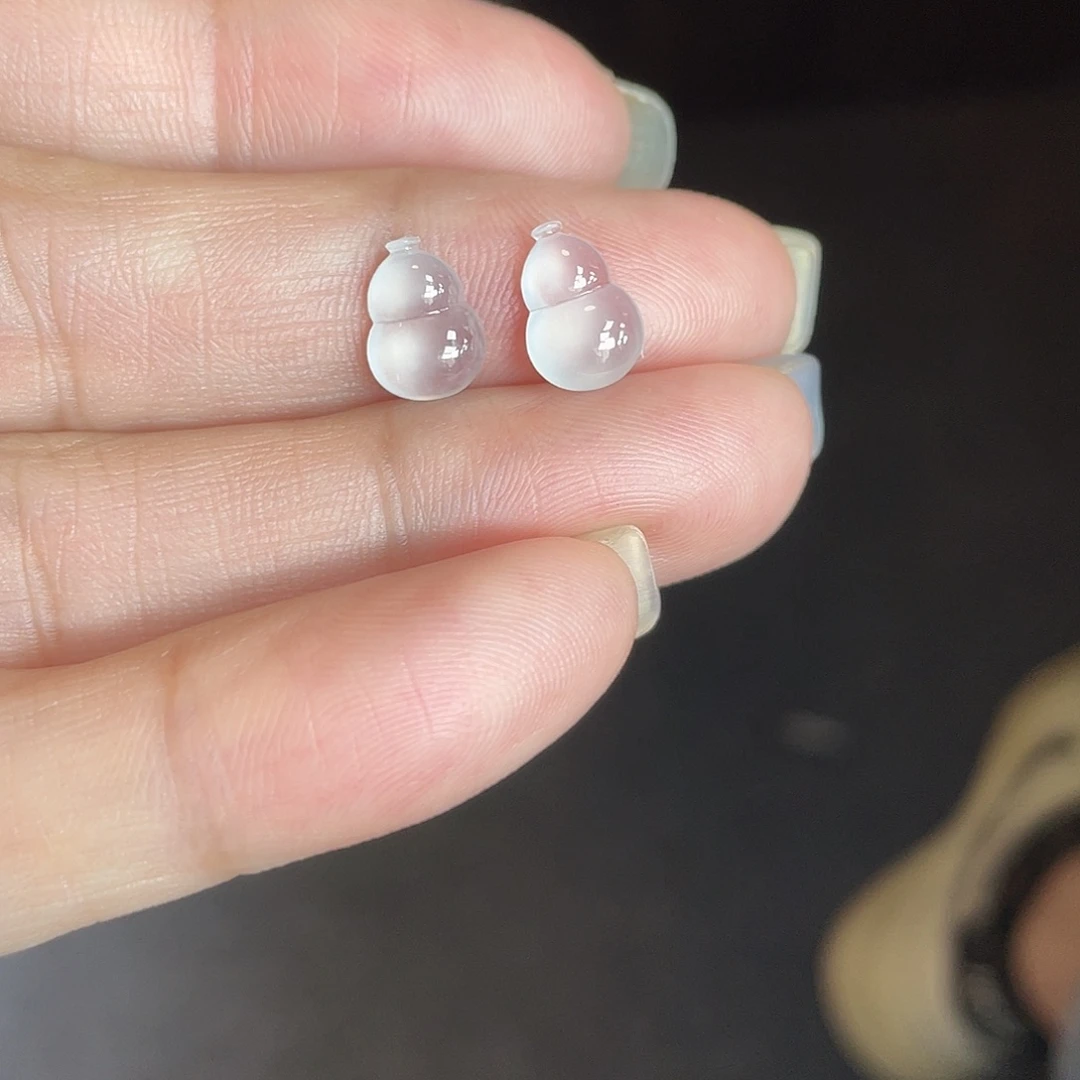 翡翠未镶嵌耳饰111111