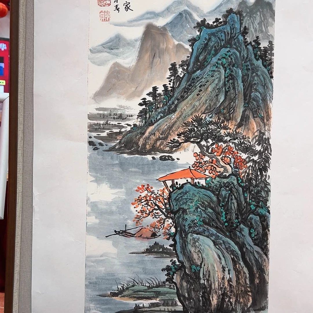 国画画家姜国华精品原作