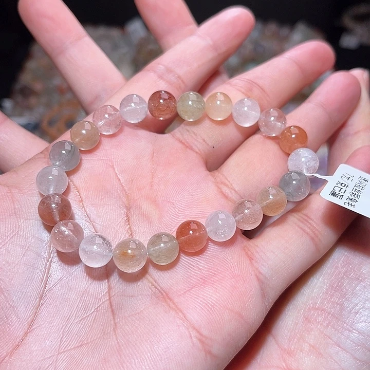 水晶手链未镶嵌244号主图手串  8+