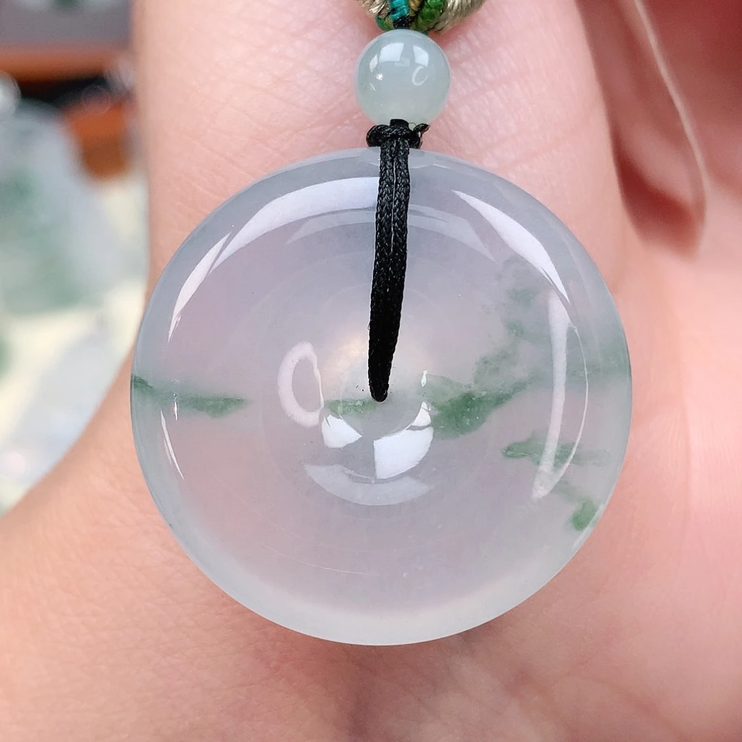 颈饰未镶嵌翡翠扣