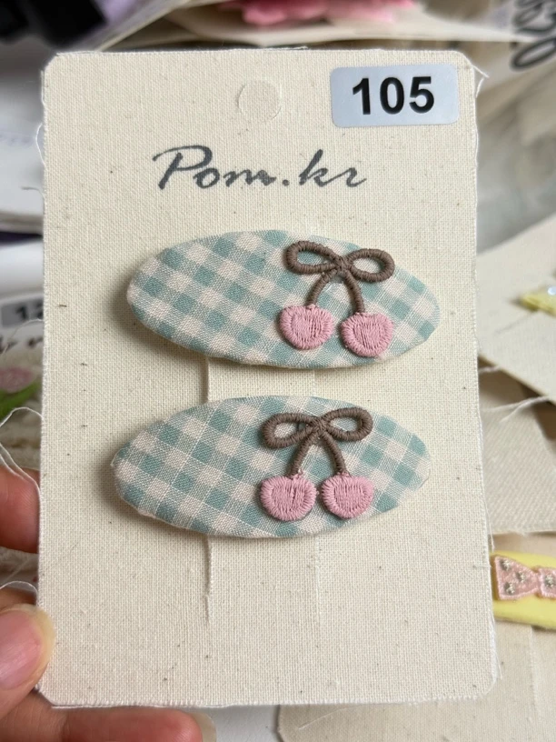 2025夏季2025年夏甜美卡通风发饰宝宝百搭韩版蝴蝶结