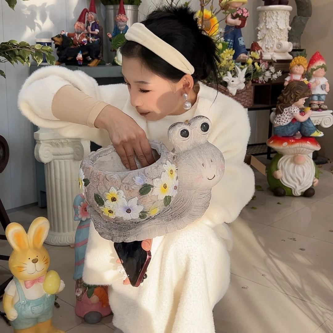 微瑕花园摆件红红火火