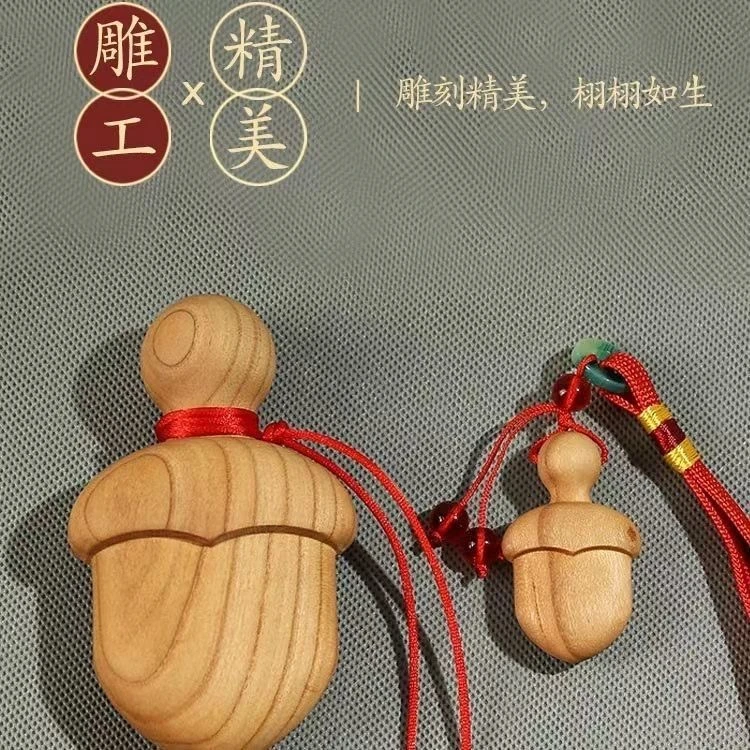 天然桃木小肥刀剑斧可爱手工雕刻宝宝挂件平安转运玩具磨牙