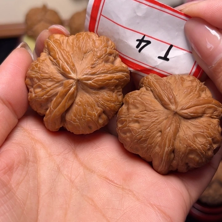 吊坠文玩核桃41全品元宝三棱4