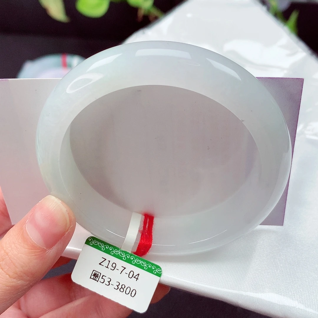 翡翠未镶嵌手镯缅甸天然a货翡翠手镯