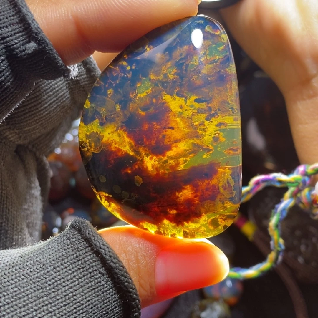 琥珀未镶嵌裸石珀