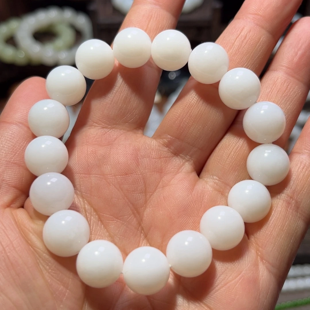 和田玉未镶嵌手链卡12