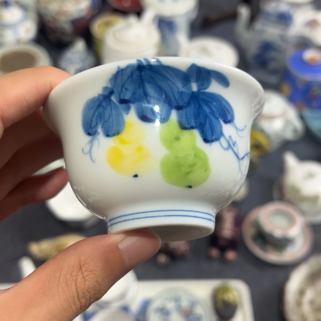 摆件景德镇陶瓷杯子