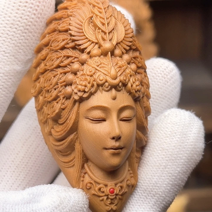 孔雀大明王手把件绳子