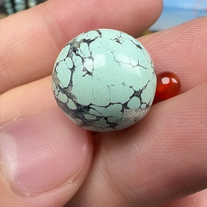 南红玛瑙未镶嵌配饰卡15.4