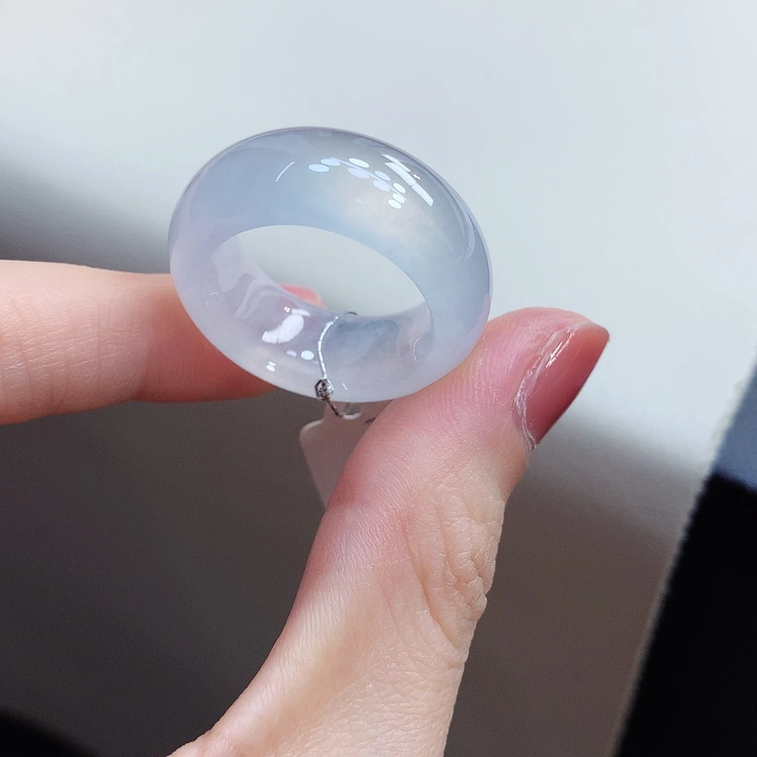 翡翠戒指未镶嵌20-21号