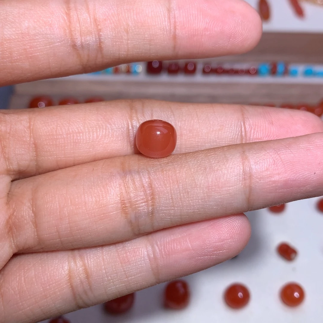 南红玛瑙未镶嵌老型8.6×7.7看好不退不换