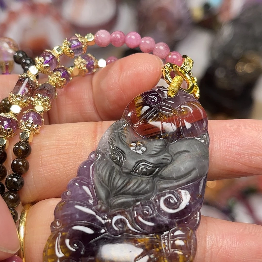 未镶嵌水晶颈饰订制