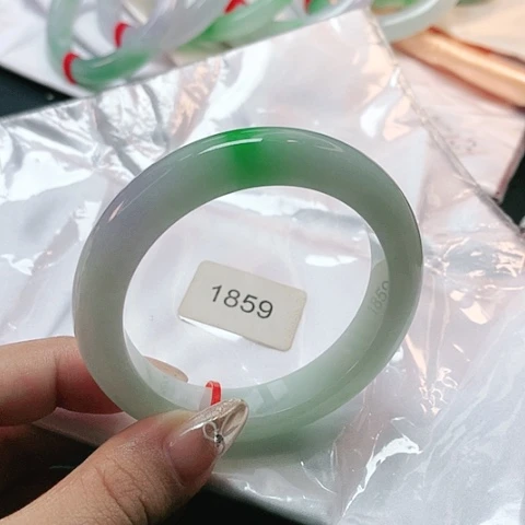 未镶嵌手镯翡翠1859