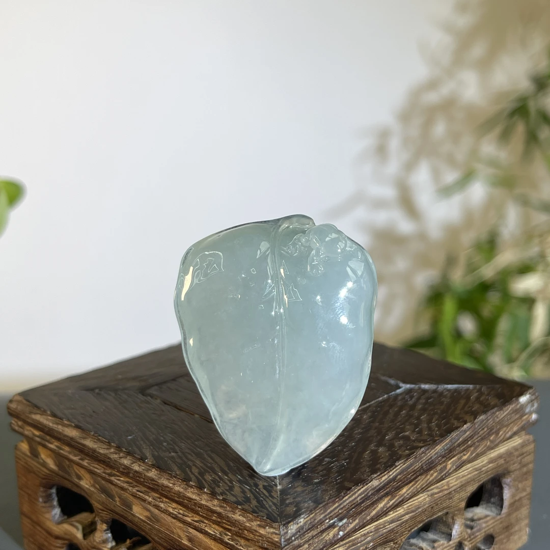 JTB08-78 天然缅甸A货翡翠  金枝玉叶