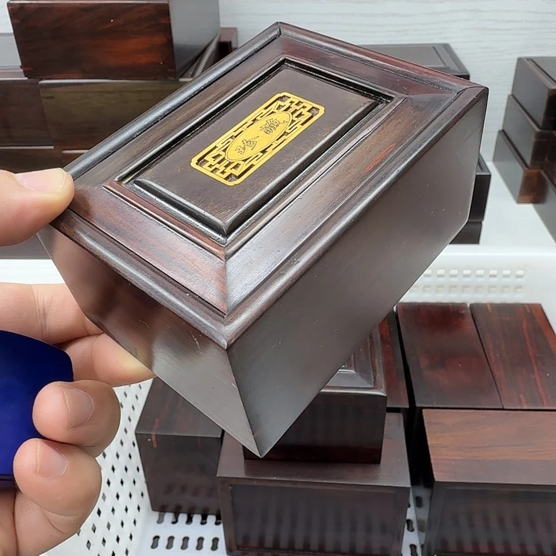 木大红酸枝黄杨盒子