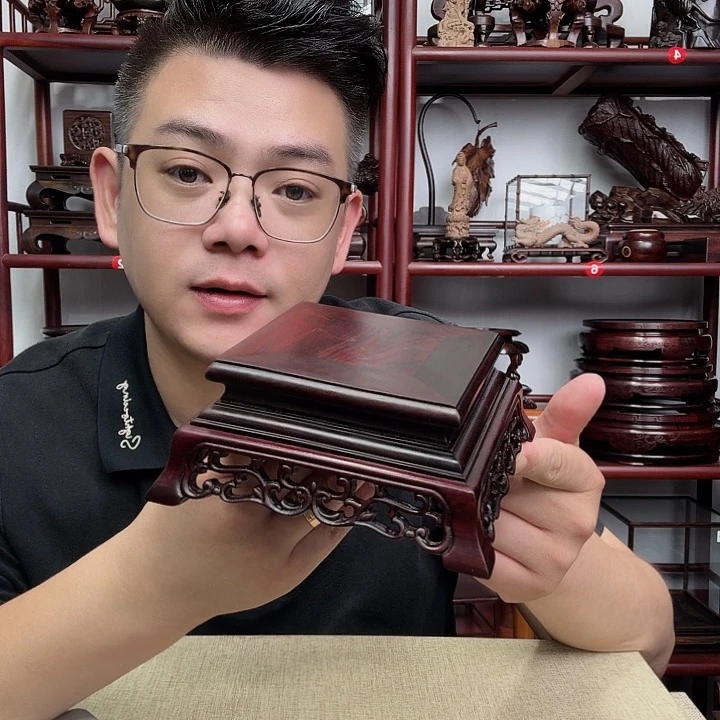 微凹黄檀工艺品底座