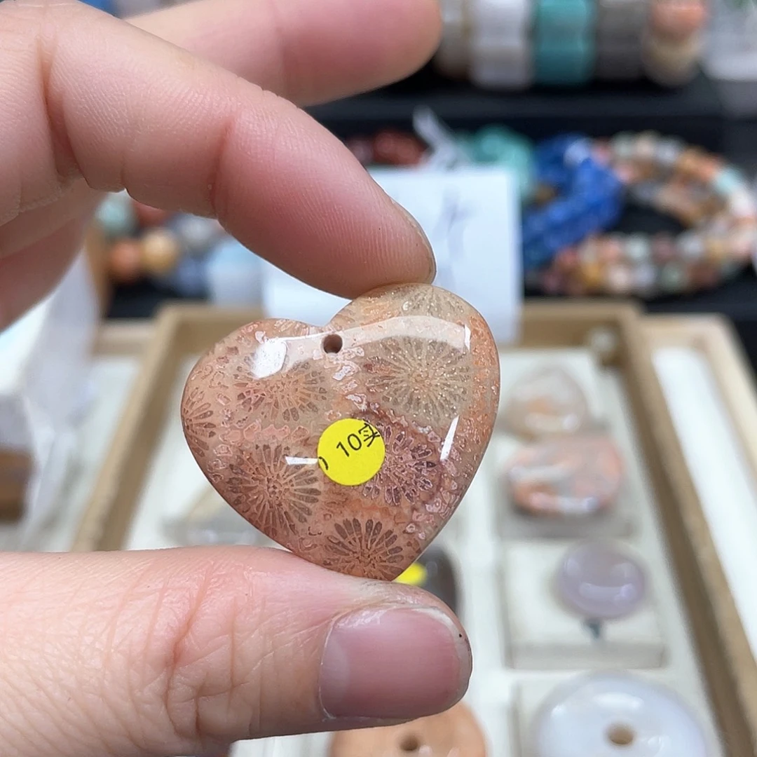 硅化珊瑚（珊瑚玉）手串未镶嵌霞*636