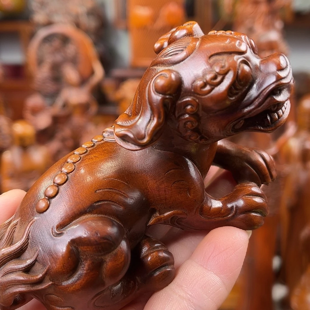 黄杨木黄杨木雕刻高度10厘米