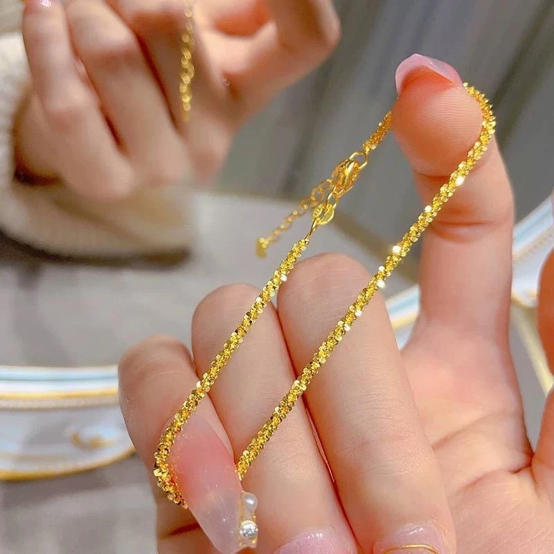 精工龙鳞手链简约时尚高级小众毛毛虫链2006