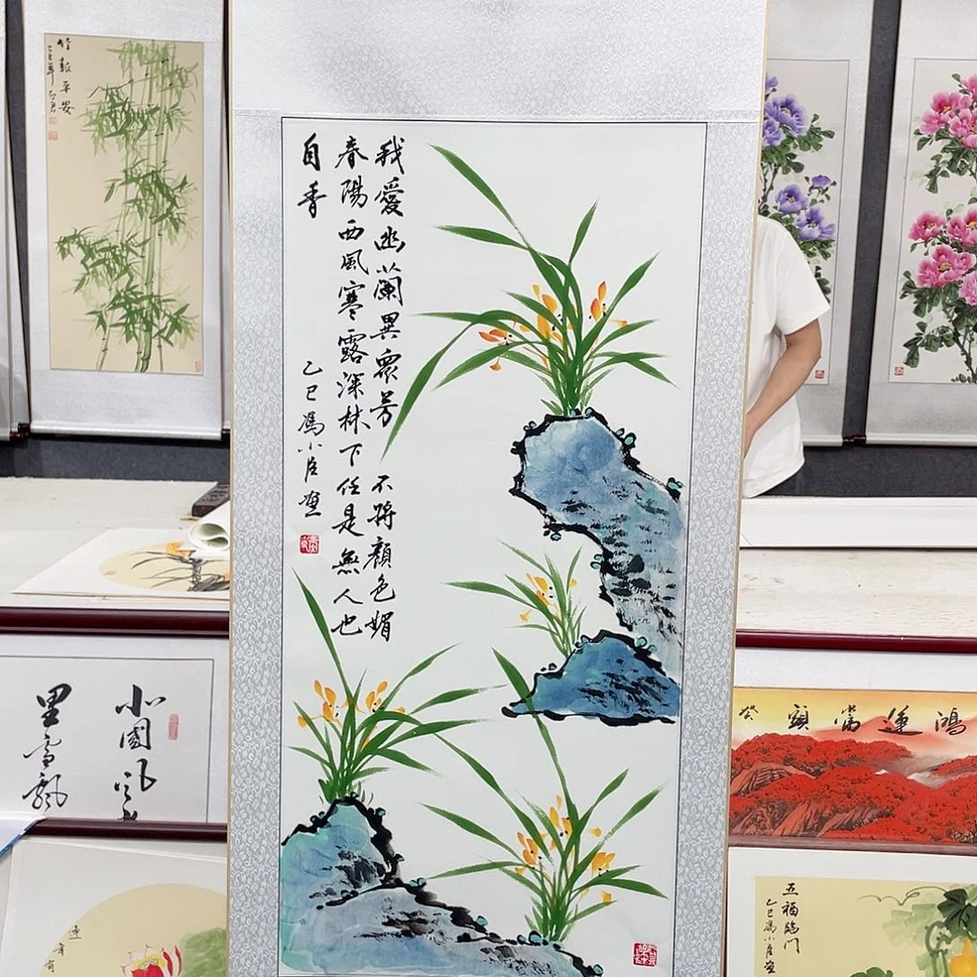 国画手绘作品手绘作品
