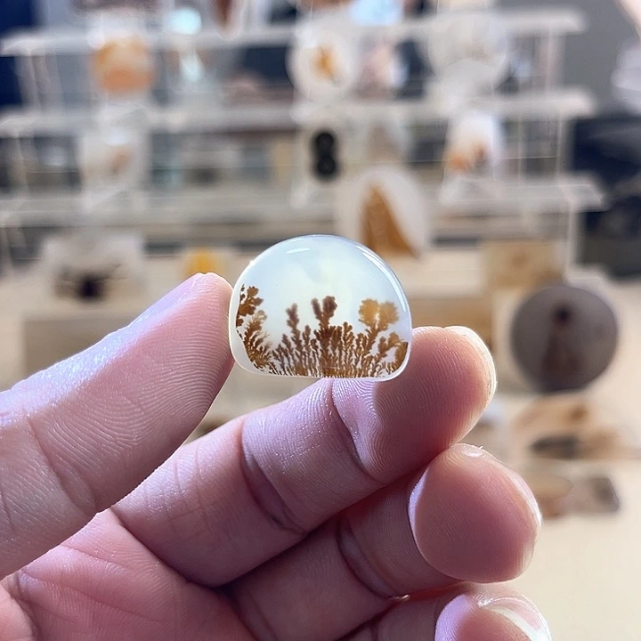 玛瑙/玉髓未镶嵌吊坠(不含链)