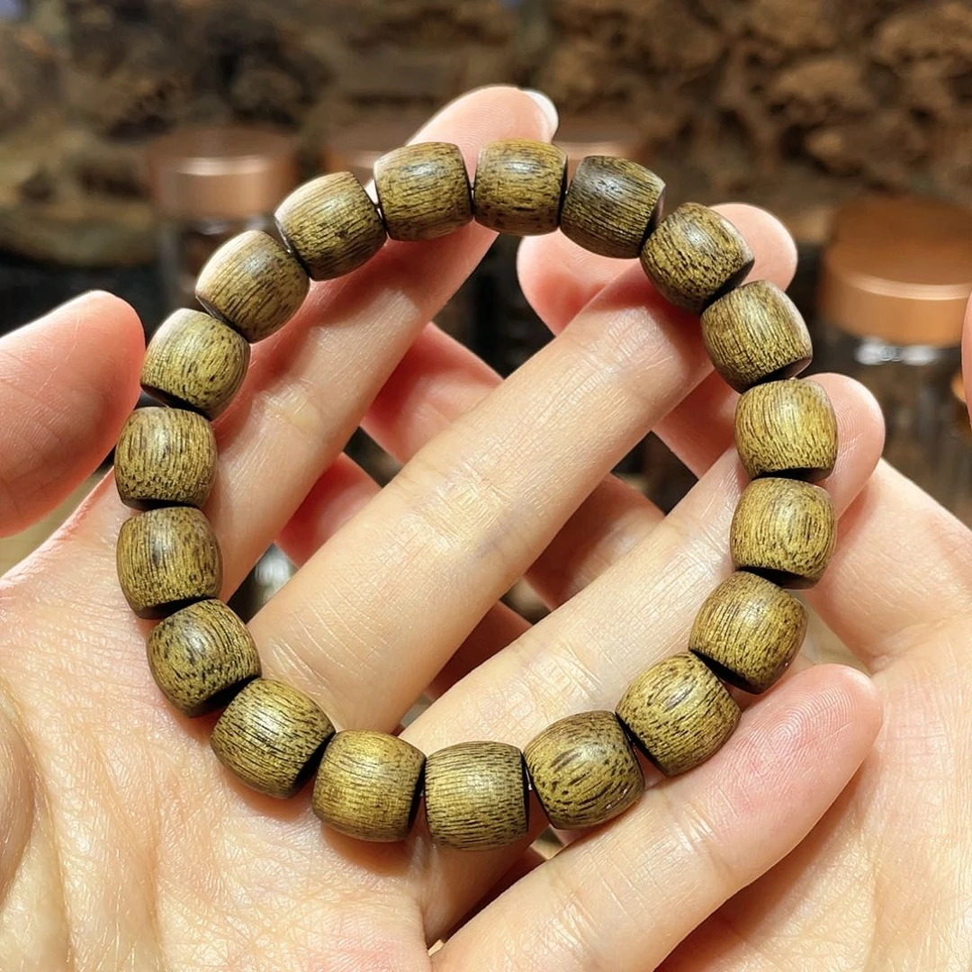 【闪购商品】沉香手串海南莺歌绿奇楠