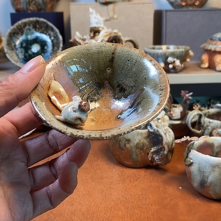 瓷片今天晚上好开心好激动