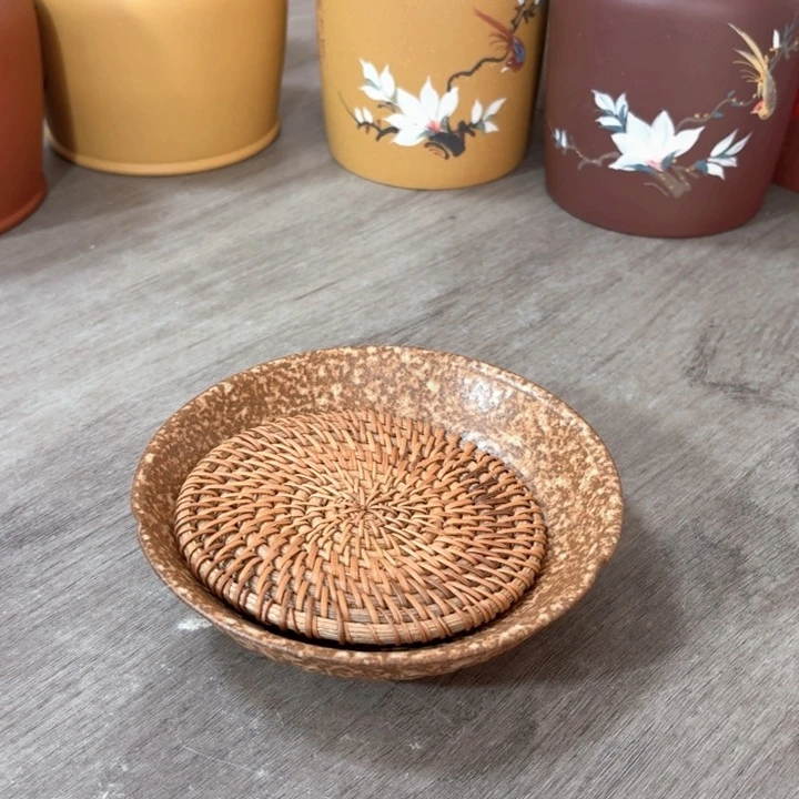 紫砂茶叶罐壶承盘