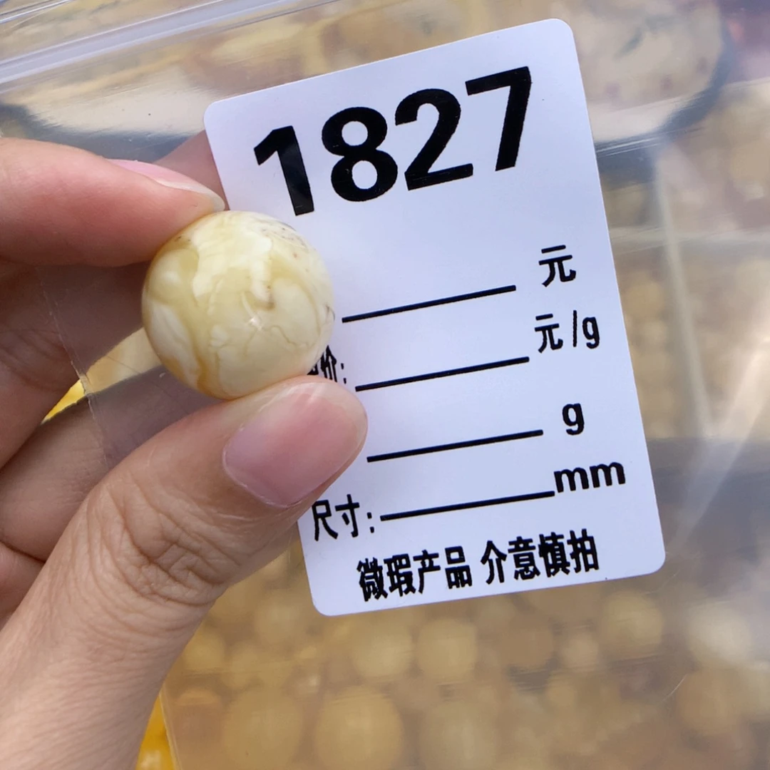 未镶嵌琥珀珠宝奇石19.5
