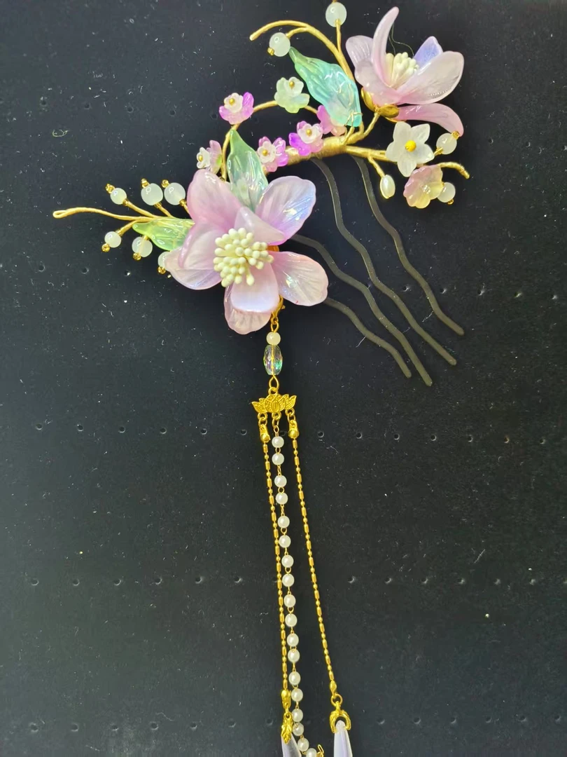 自制孤品国风发饰