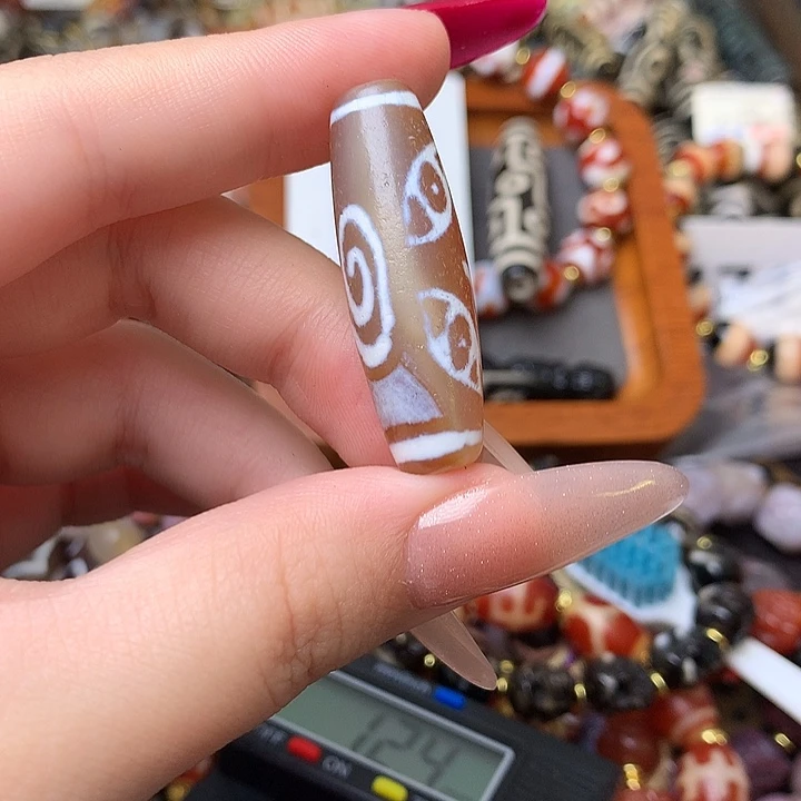 玛瑙/玉髓未镶嵌发一条