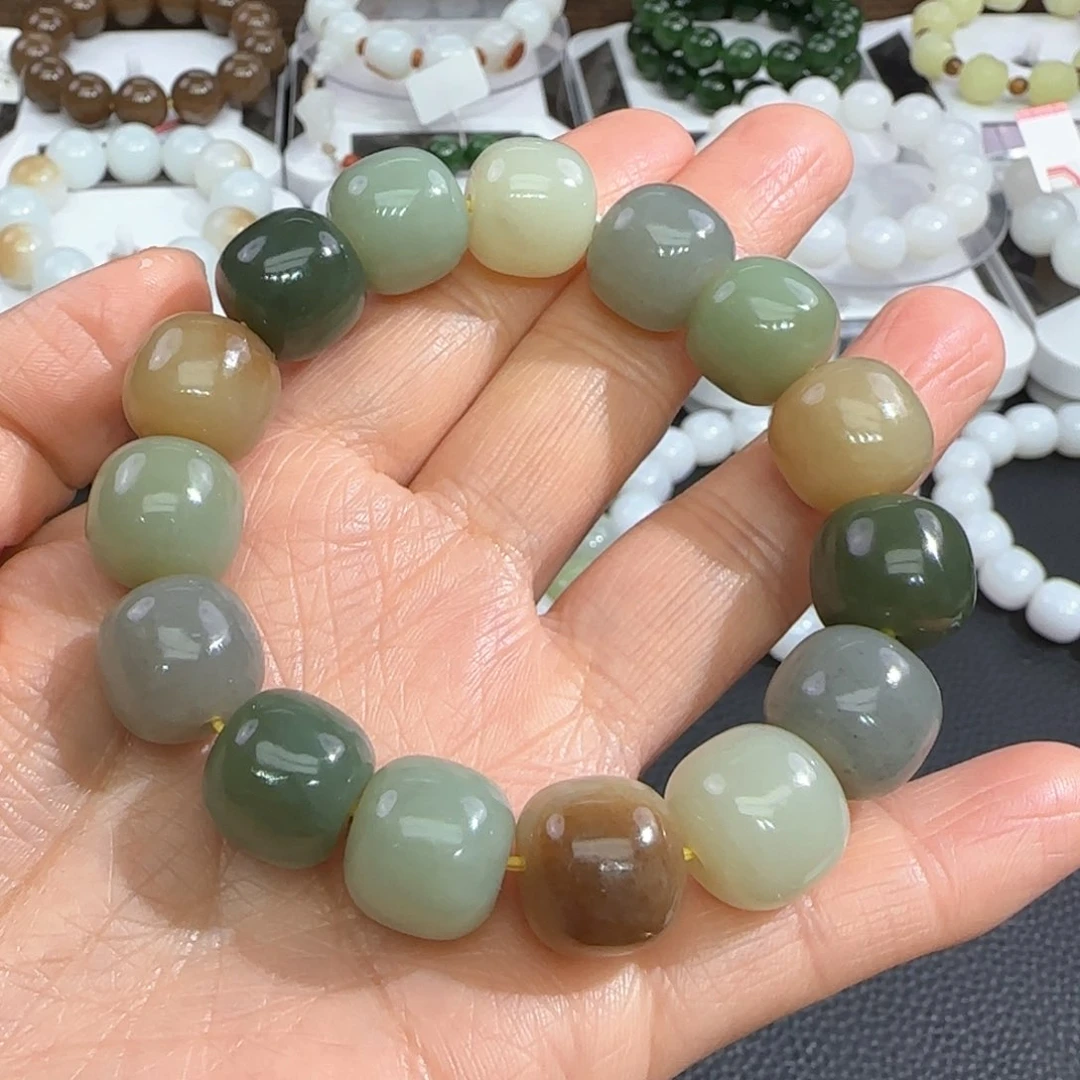 和田玉手链未镶嵌/****嵂