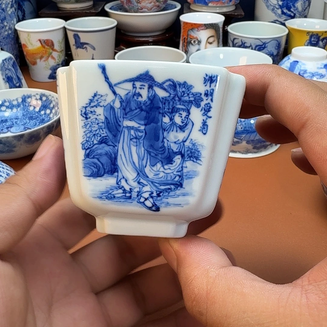 酥***蛛景德镇全手工手绘陶瓷