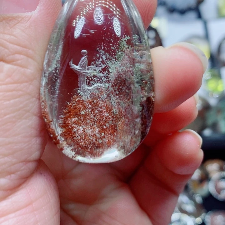 水晶颈饰未镶嵌水晶