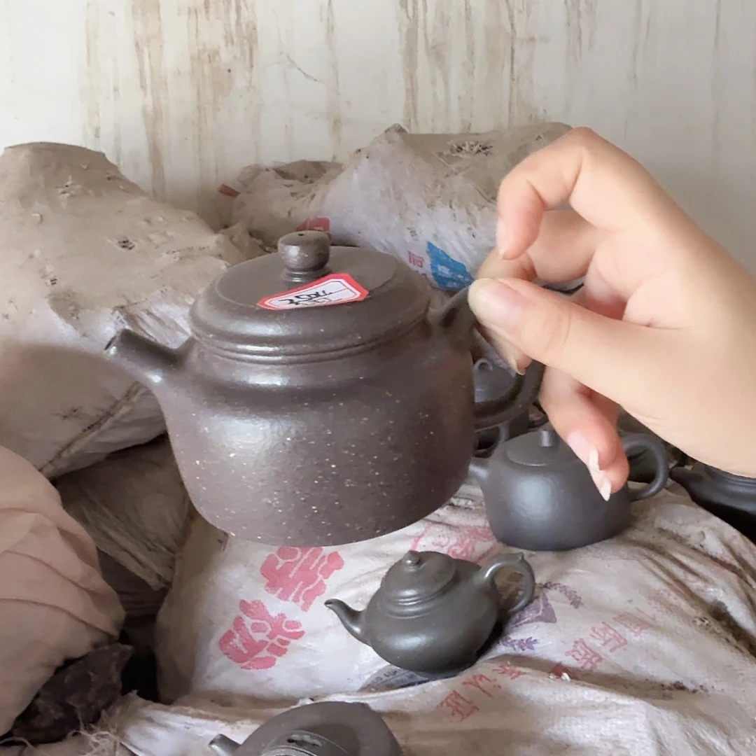 紫砂茶壶宜兴原矿紫砂天青250cc