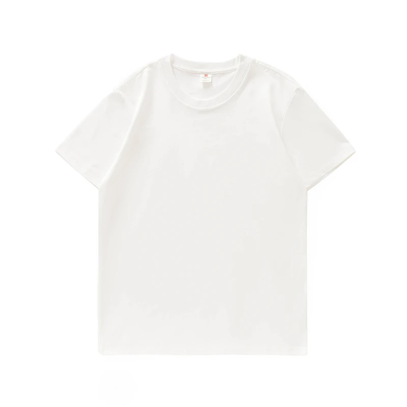 三防T恤纯色纯棉短袖100新疆长绒棉防水防油防污亲肤高端男女同款