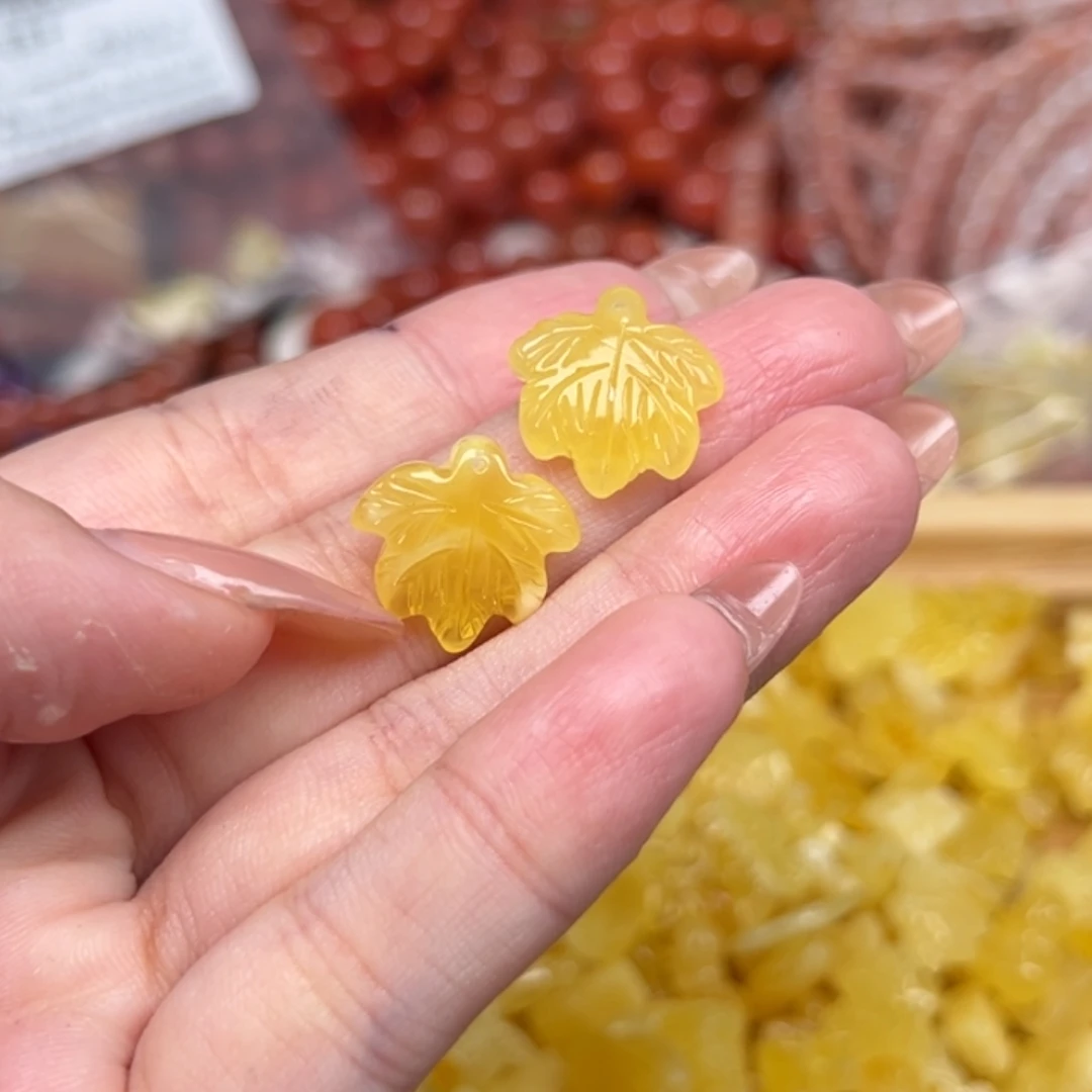 爱***姜琥珀未镶嵌吊坠(不含链)