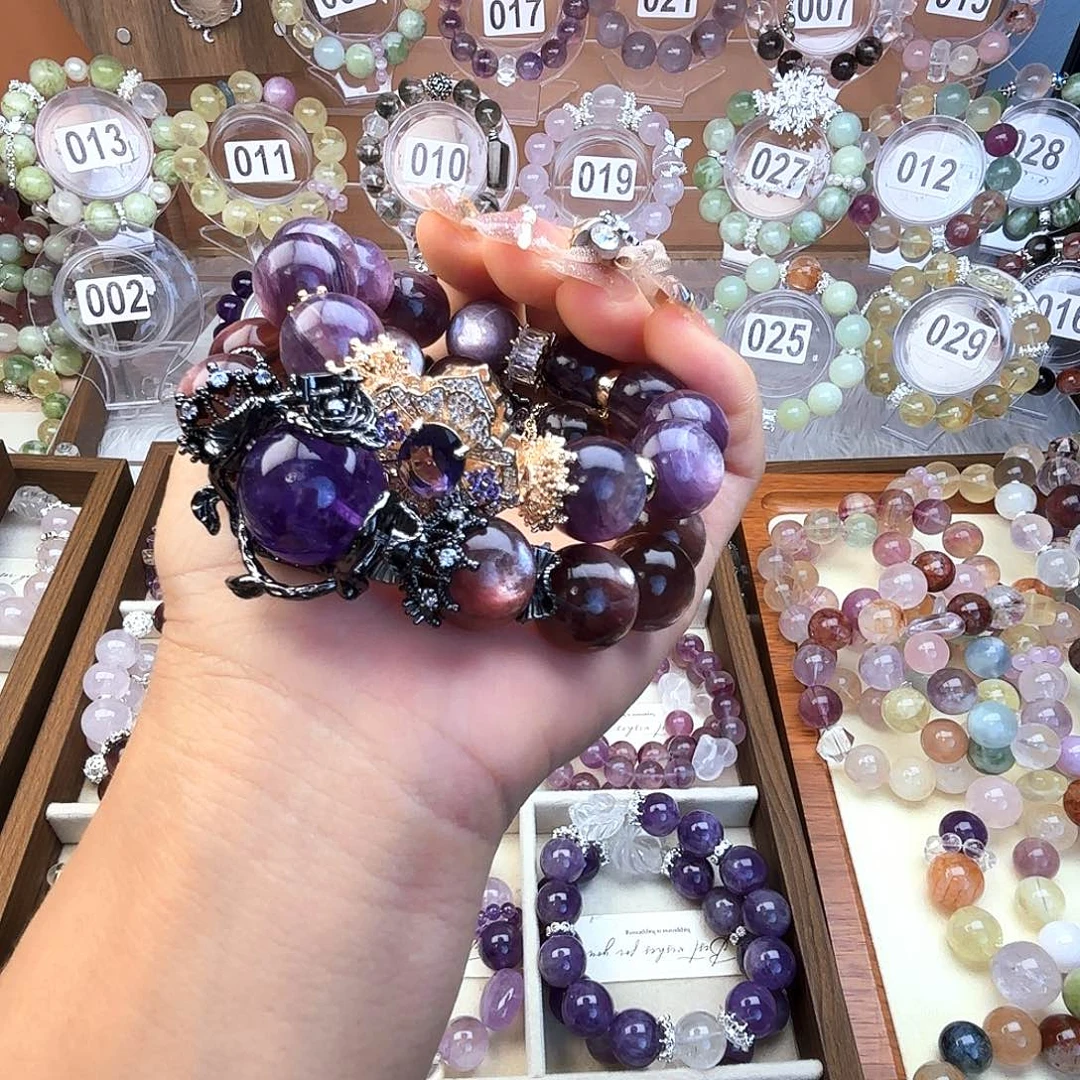 隨***.烟晶手链银S925镶嵌8888888888888888