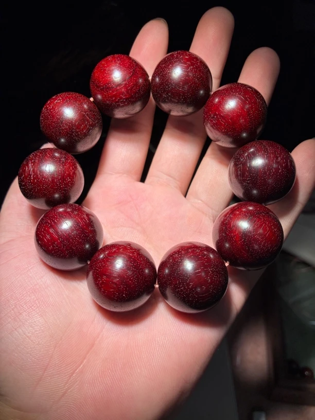 无胶磨 2.5手串 纯头层小叶好料!