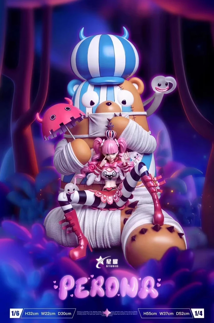 【小黑GK】私人订制 星耀 海贼王幽灵公主 佩罗娜2.0 小比例雕像